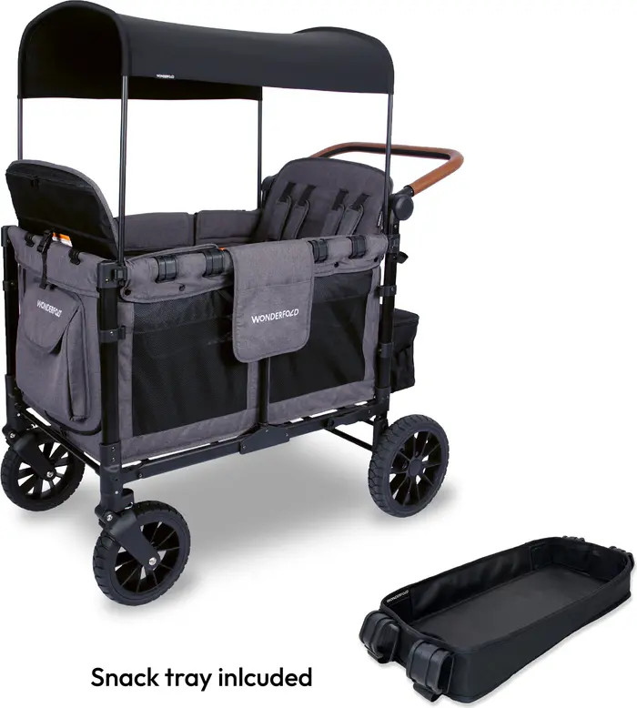 WonderFold W4 Luxe 4-Passenger Multifunctional Stroller Wagon with Snack Tray | Nordstrom | Nordstrom