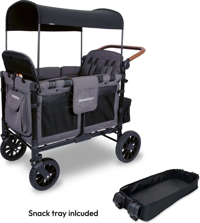 W4 Luxe 4-Passenger Multifunctional Stroller Wagon with Snack Tray | Nordstrom