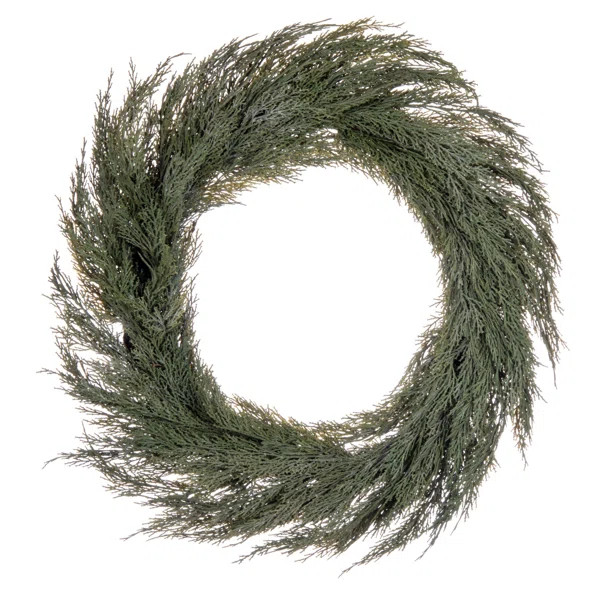 Faux Cedar 26'' Wreath | Wayfair North America