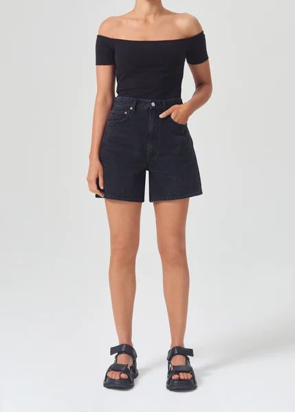 Stella High Rise Short in Bat | AGOLDE