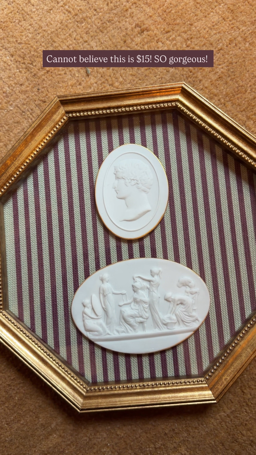 $15 intaglio that is SO gorgeous!
