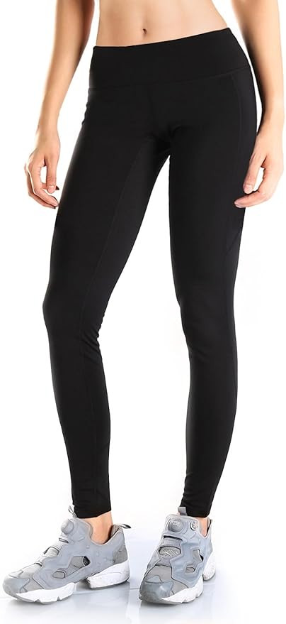 Yogipace Petite/Regular/Tall Women's Water Resistant Fleece Lined Thermal Tights | Amazon (US)