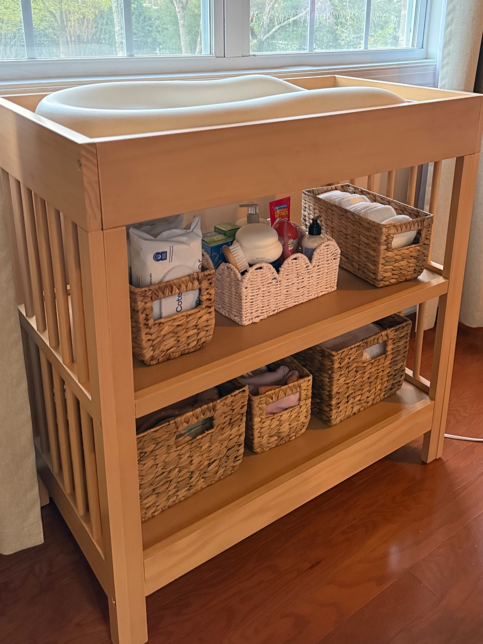Downstairs baby changing station 

#LTKmomlife #LTKBump #LTKHome