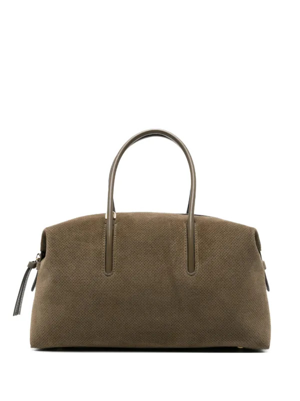 DeMellier Perforated Tote Bag | Green | FARFETCH UK | Farfetch Global