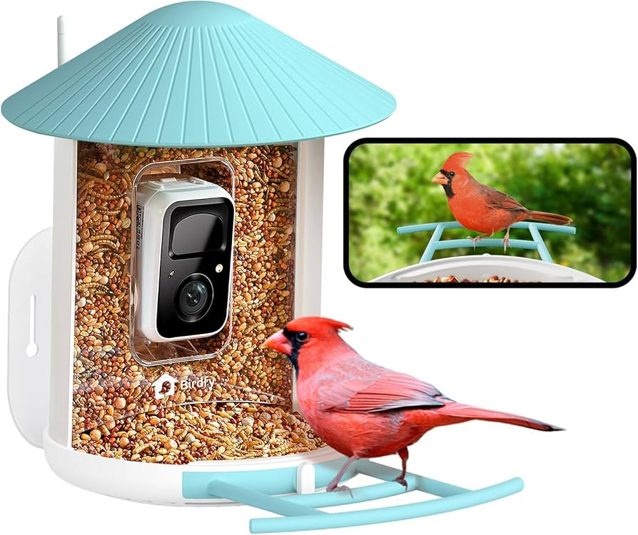 NETVUE by Birdfy Smart Bird Feeder with Camera, Bird Watching Camera, Auto Capture Bird Videos & ... | Amazon (US)