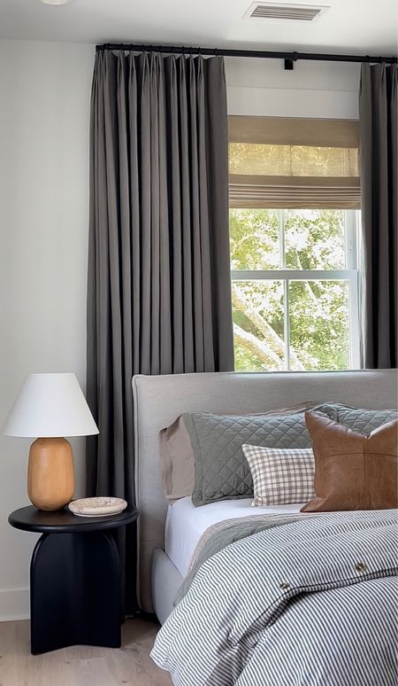My TwoPages curtains are 10% off with code Zabrina10. 
DETAILS:
Style - Patti /Header ~ Tailor Pleat / Stone / Belgian linen / Blackout liner / Memory Training / Width 75” per panel 

#LTKFind #LTKsalealert #LTKhome