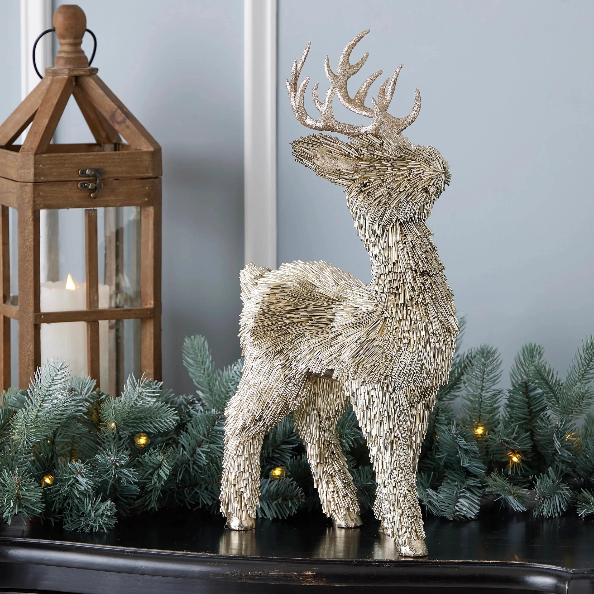 Seasonal LLS 27.5" Pipa Standing Deer | Walmart (US)