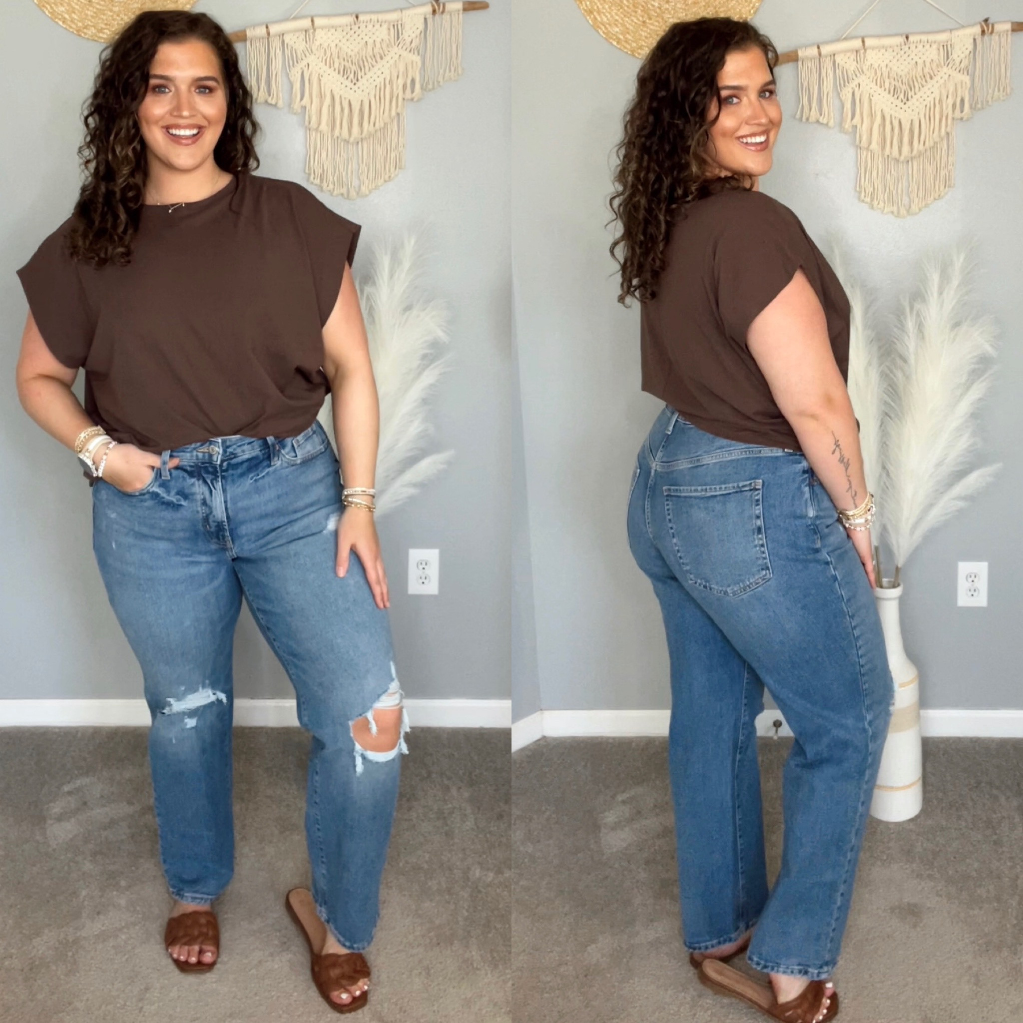 Midsize Old Navy affordable denim jean try on 👖🤍✨
Top: XL 
Jeans: 14
#midsizeoutfits #ootd #casualoutfits #jeans #denim #everydaystyle #curvydenim #fallfashion #closetbasics

#LTKSeasonal #LTKcurves #LTKstyletip