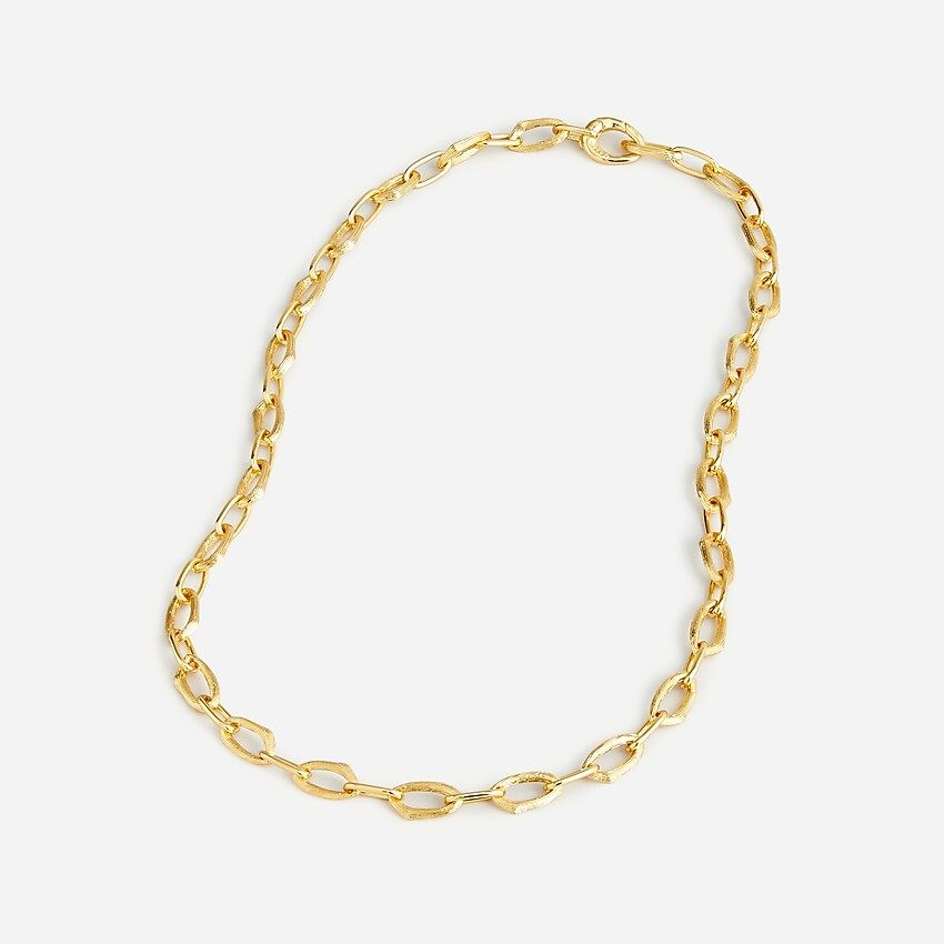 Convertible textured chainlink necklace | J.Crew US