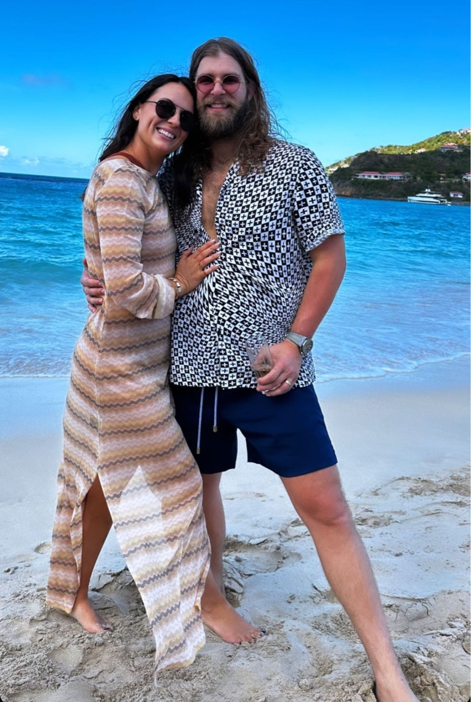 Beach Day in St. Barths! Sporting my VIX swimsuit under my Sir the Label coverup (can be worn backwards too!). Clayton’s shirt is Ksubi!

#LTKswim #LTKtravel #LTKFind