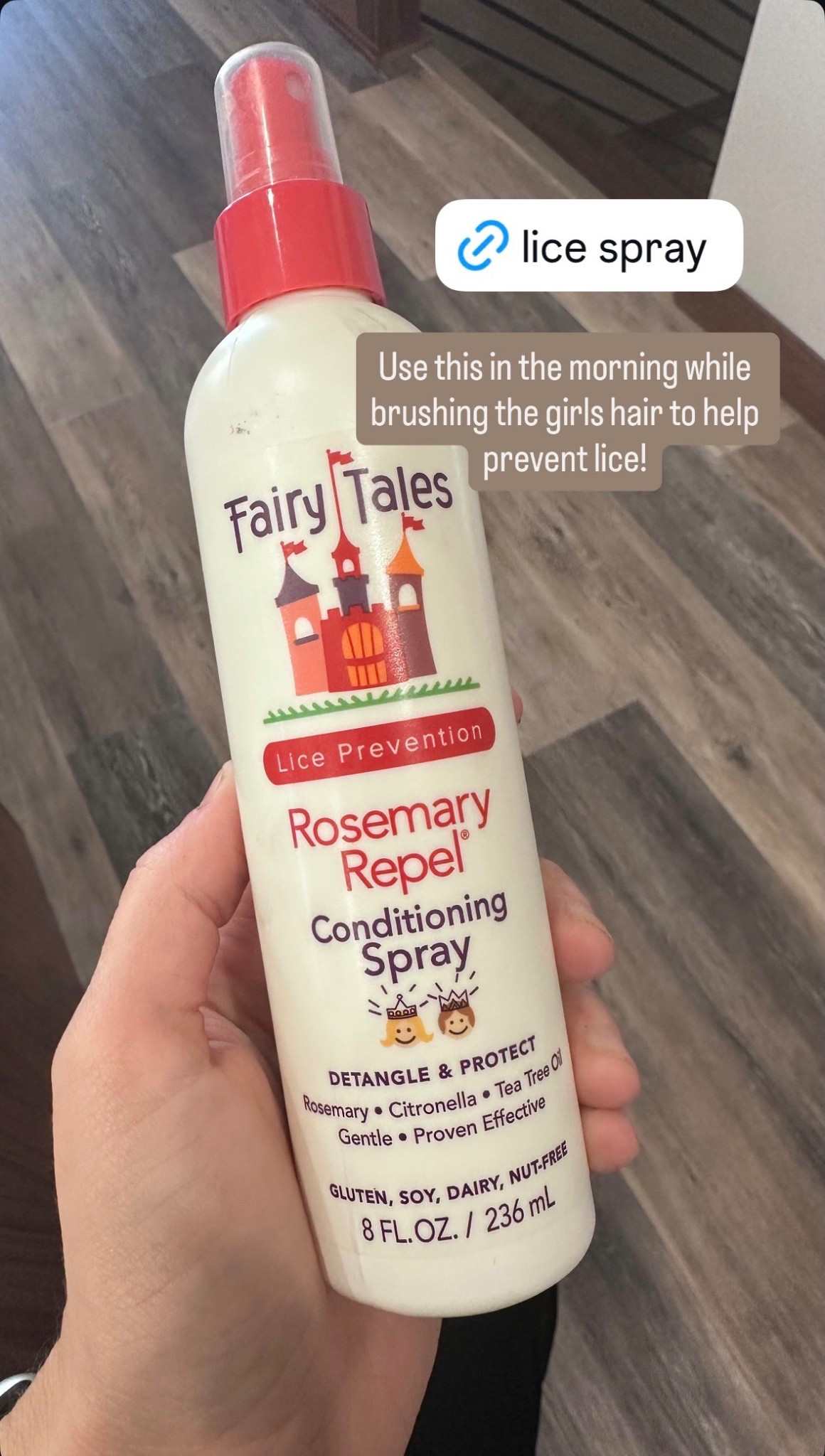 I use this every morning for the girls  
