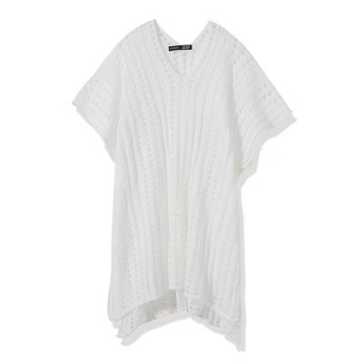 YOUZEY Crochet Swim Cover Up - White White one | Target