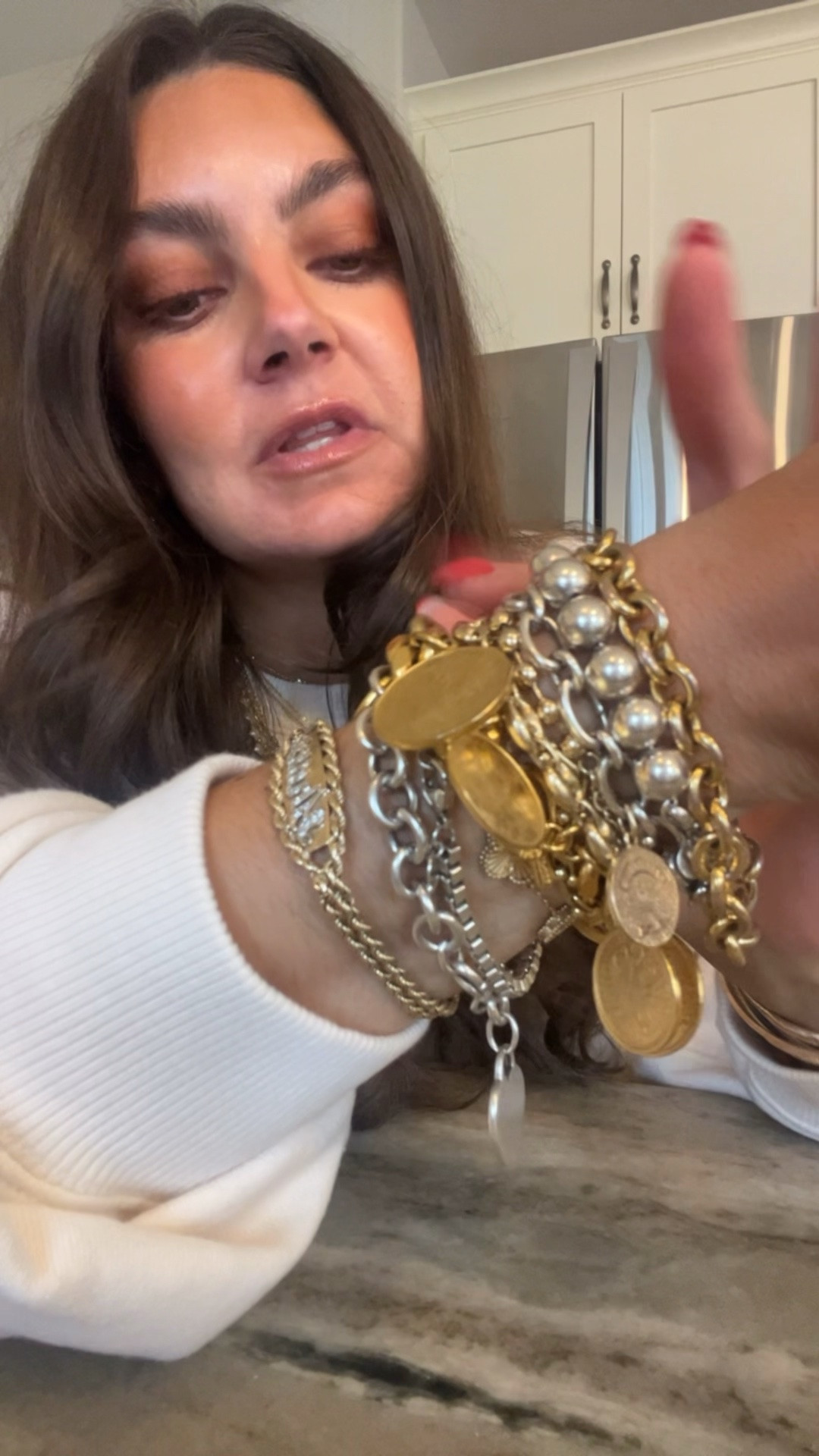 Coin charm bracelets!