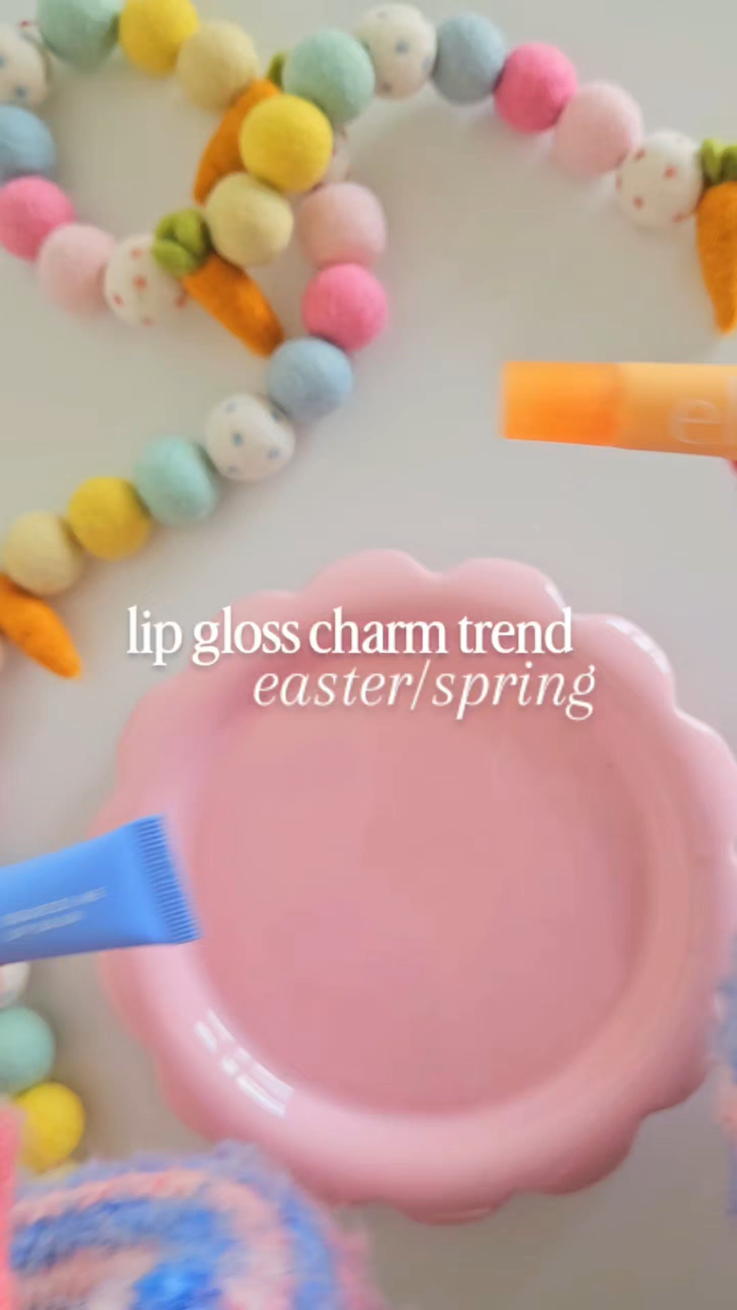 Easter lip gloss charm trend🐰🌸

#LTKSpringSale #LTKmomlife #LTKSeasonal