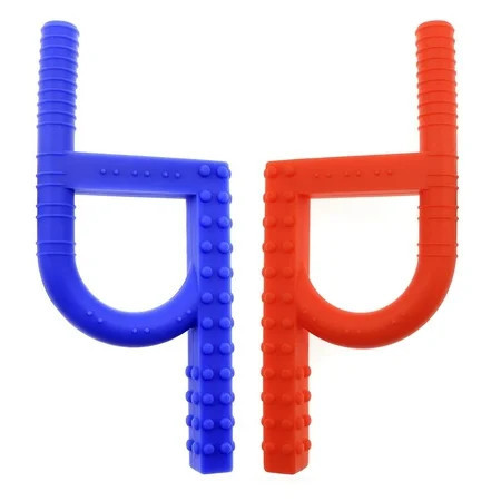 Sensory Chew Toys, 2 Pack Silicone Oral Motor Chewy Tool for Autism, ADHD, SPD, Chewies with Special Needs | Walmart (US)