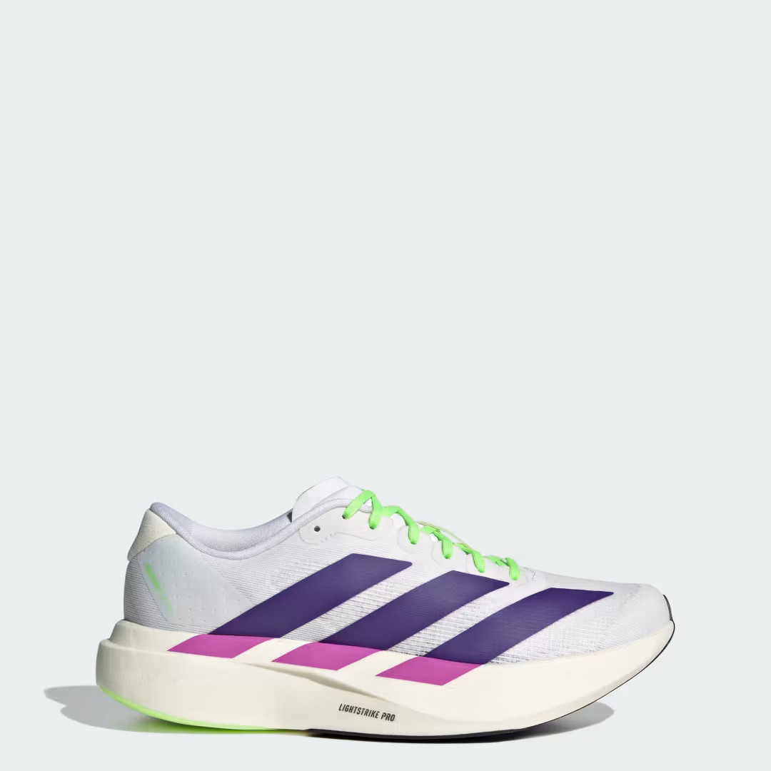 adidas Adizero EVO SL Shoes Cloud White 8.5 - Womens Running Shoes | adidas (US)
