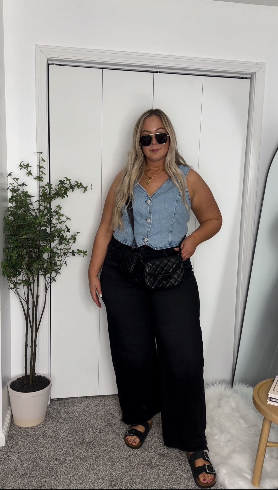 Madewell denim vest outfit inspo ✨ wearing 16 in denim top

Spring fashion | Spring outfit | Summer fashion | Nashville Outfit inspo | Summer Outfit | Sandals | Country concert outfit inspo | Travel outfit | Plus size outfit inspiration | Tall and curvy outfit ideas 

#LTKstyletip #LTKxMadewell #LTKplussize