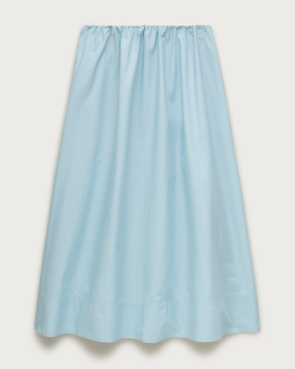 Pull-on midi skirt in cotton poplin | J. Crew US