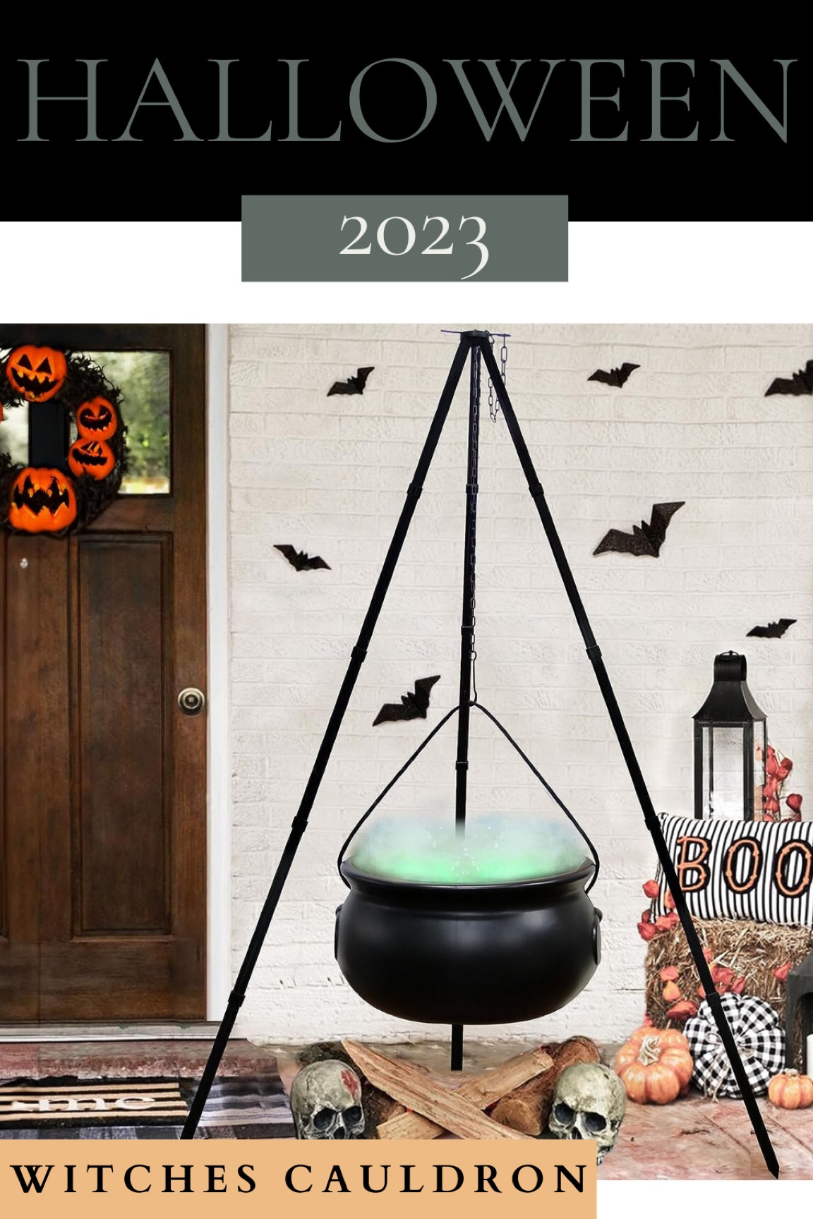 Witches cauldron for the porch #witches #halloween #seasonal #amazonhome

#LTKhome #LTKHoliday #LTKSeasonal