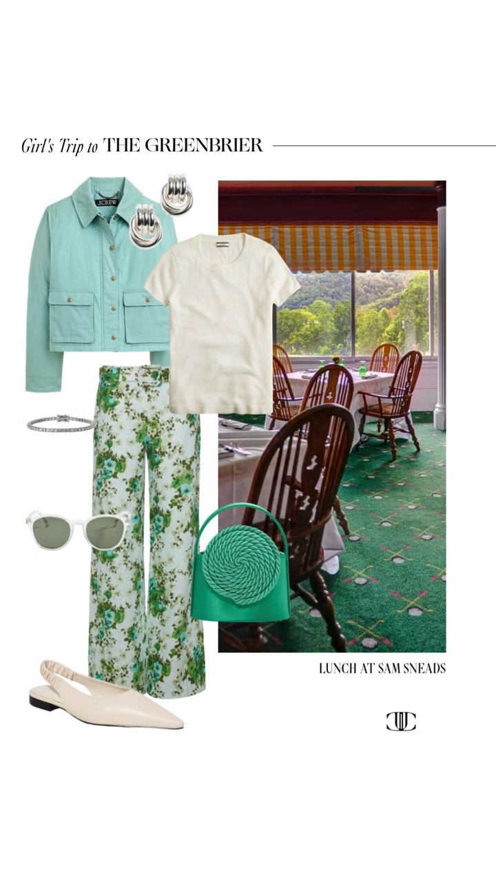 Girls’ Weekend at The Greenbrier 💚✨
From dinner at Prime 44 West to cocktails and mahjong in the Colonial Lounge, this edit covers every moment of a perfectly planned getaway. I’m sharing polished looks for golf, tennis, swim, and even equestrian activities—plus chic evening outfits that feel right at home at this iconic resort.

Save this for your next girls’ trip and tap to shop every look for a stylish stay at The Greenbrier. 💚

#LTKStyle #GirlsWeekend #TheGreenbrier #ResortStyle #TravelStyle #PreppyChic #WhatToWear 

#LTKootd #LTKTravel #LTKOver40