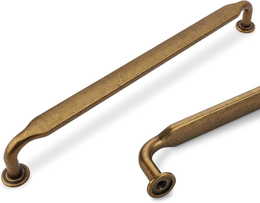 10 Pack Antique Brass Cabinet Pulls 7-1/2 Inch(192mm) Kitchen Cabinet Handles Cabinet Hardware fo... | Amazon (US)