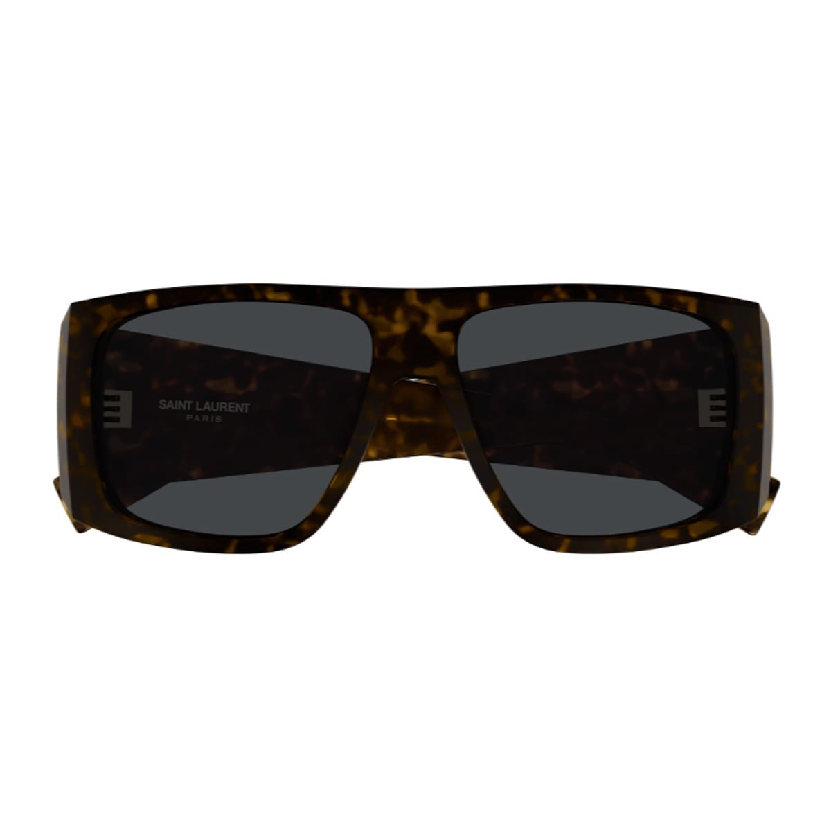 Saint Laurent Eyewear Saint Laurent Sl 832 Linea Sl Logo 002 Havana Grey Sunglasses | Italist.com US