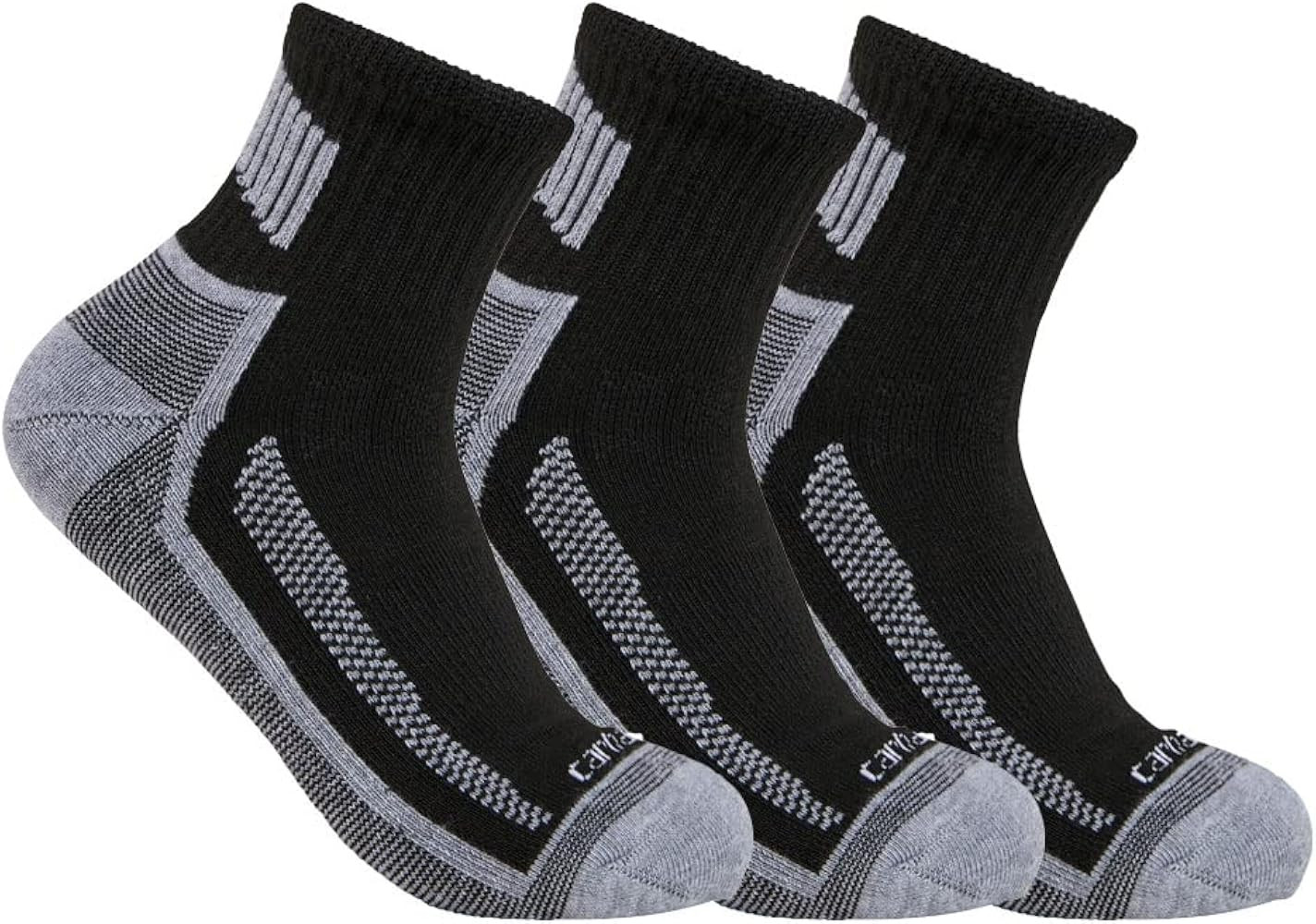 Carhartt Men's Force Midweight Sock 3 Pack | Amazon (US)
