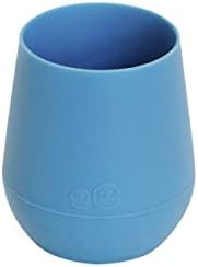 ezpz Tiny Cup (Blue) - 100% Silicone Training Cup for Infants - Designed by a Pediatric Feeding S... | Amazon (US)