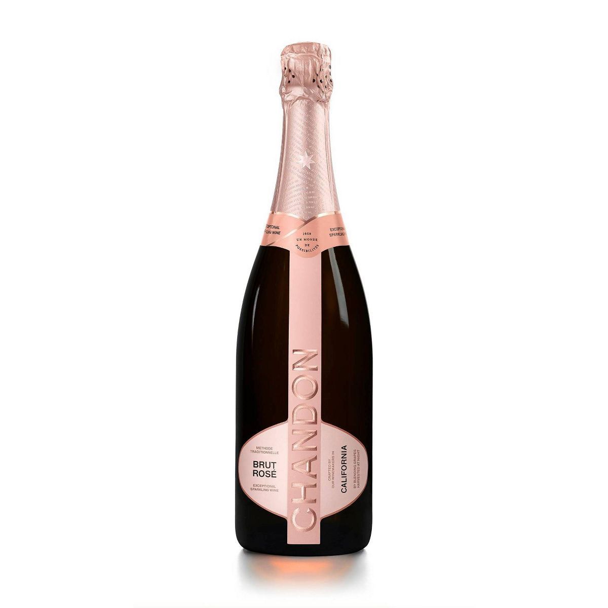 Chandon Brut Rosé Sparkling Wine - 750ml Bottle | Target