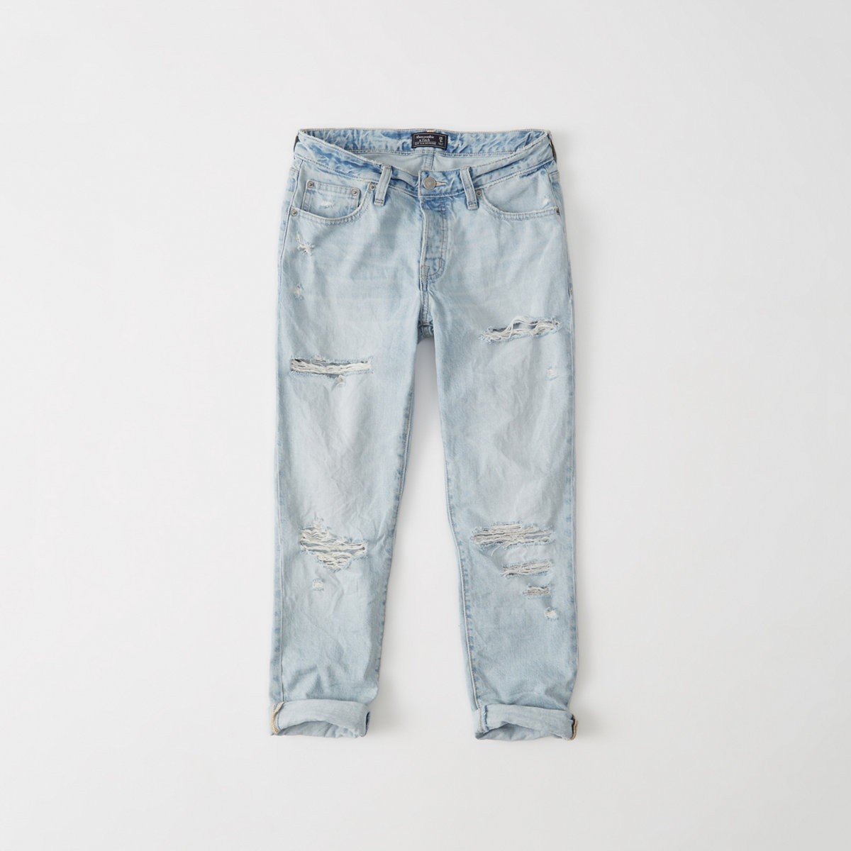 Low-Rise Slim Boyfriend Jeans | Abercrombie & Fitch US & UK