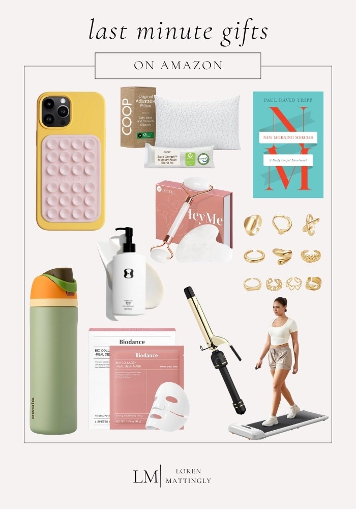 Last-minute gifts that don’t feel last-minute 🎁✨ If you still need a few easy wins, these Amazon finds are all things I actually love and use. Cozy sleep upgrades, beauty staples, fitness favorites, and those little extras that everyone gets excited to open. They are all on Amazon Prime and arrive fast, so you can check gifting off your list without the stress.

Tap to shop everything before time runs out! ⏰ 

#LTKAmazon #LastMinuteGifts #AmazonFinds #GiftIdeas #WellnessGifts #FitnessGifts #SelfCareGifts #StockingStuffers #PrimeFinds #LTKUnder100 #LTKFit #LTKBeauty

#LTKHoliday #LTKGiftGuide