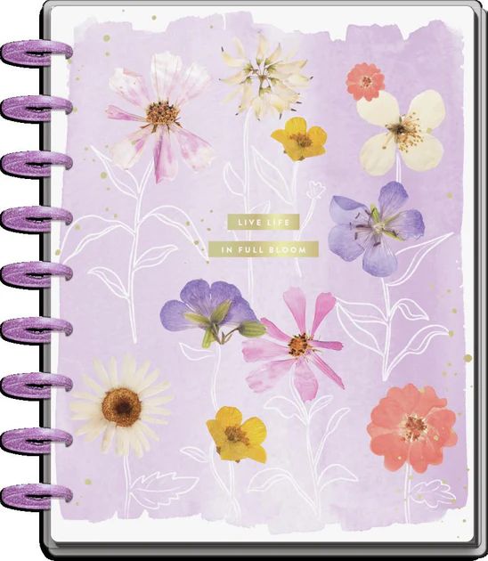 2021 Life In Bloom Classic Horizontal Happy Planner - 18 Months | The Happy Planner