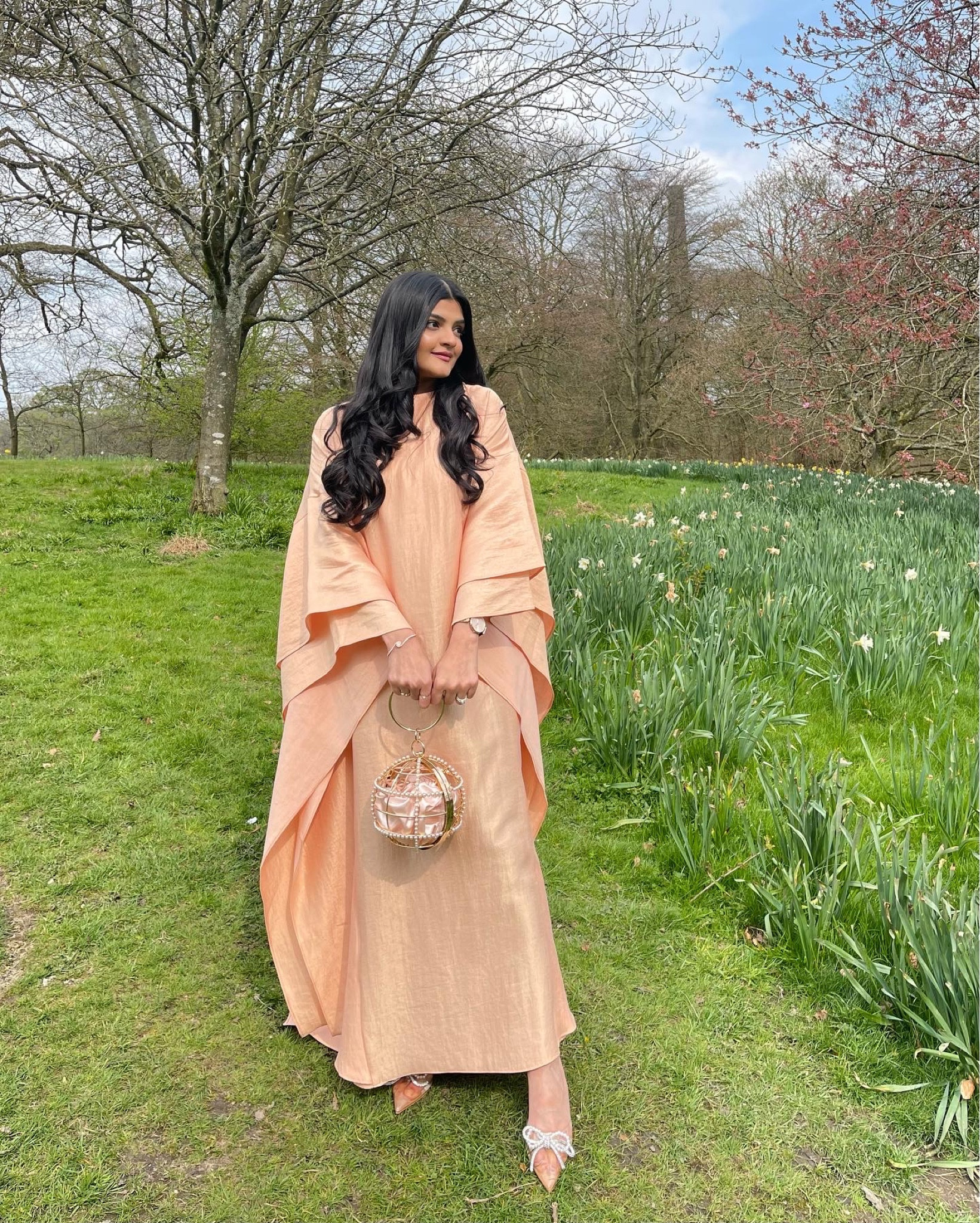 Faux Pearl & Bow Decor Slingback … curated on LTK