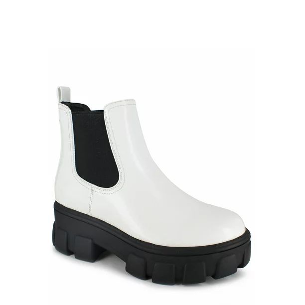 PORTLAND by Portland Boot Company Lug Sole Chelsea Boot - Walmart.com | Walmart (US)