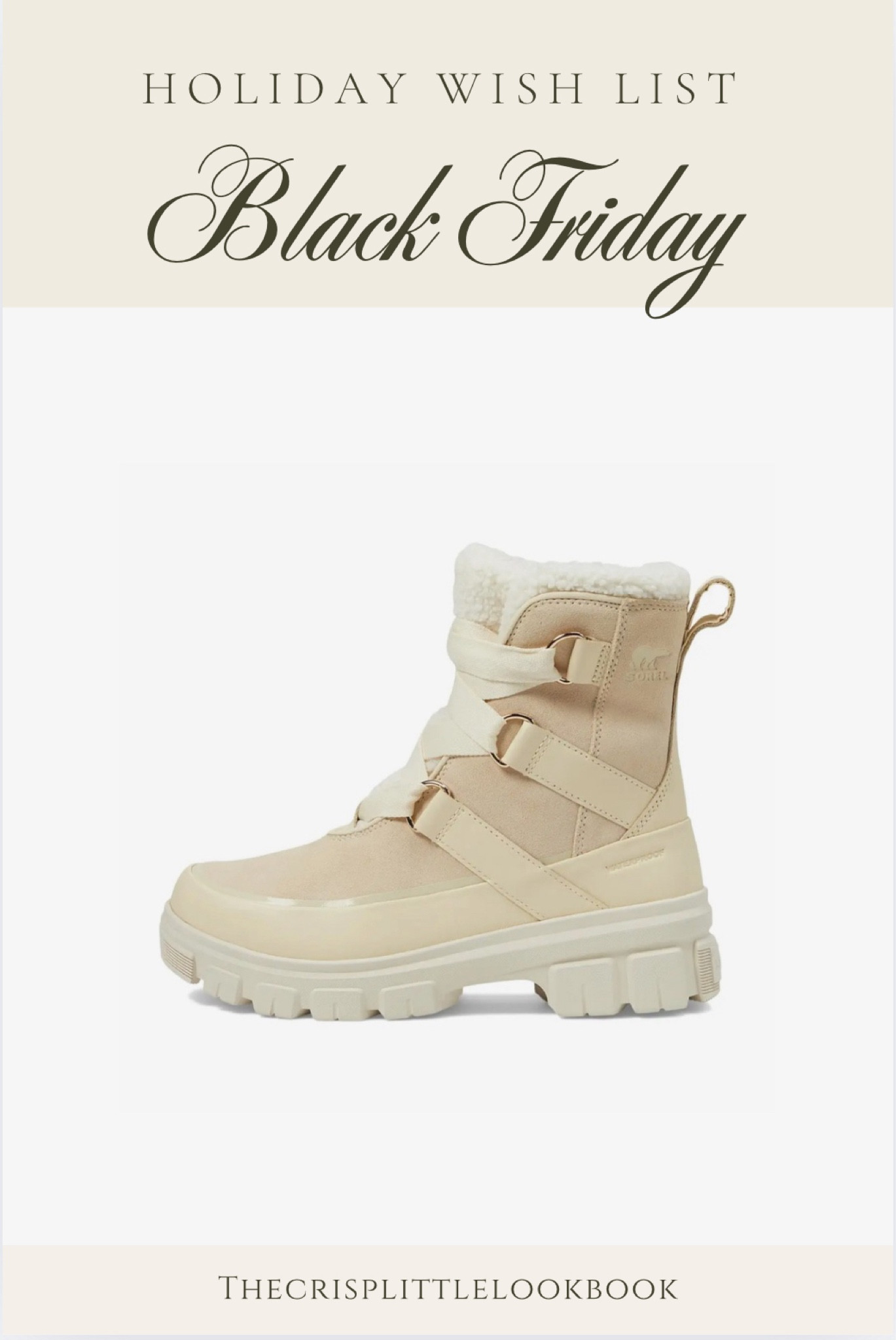 Chic, cozy SOREL boots — 25% off for Black Friday! ✨ 

#LTKSaleAlert #LTKCyberWeek #LTKGiftGuide