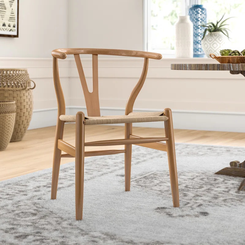 Dayanara Solid Wood Slat Back Dining Chair | Wayfair North America