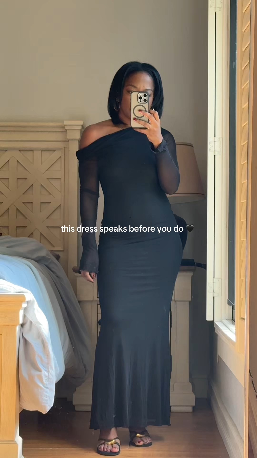 Stepping into the holidays like I’m the gift 🎁🖤
This off-shoulder black dress from Amazon is elegant, flattering, and timeless — perfect for Christmas parties, winter weddings, or New Year’s Eve. I paired it with simple heels and minimal gold accessories for that effortless main character energy. ✨

Shop the look: Amazon black dress | holiday outfit | winter fashion | date night style

#LTKFindsUnder100 #LTKFindsUnder50 #LTKHoliday