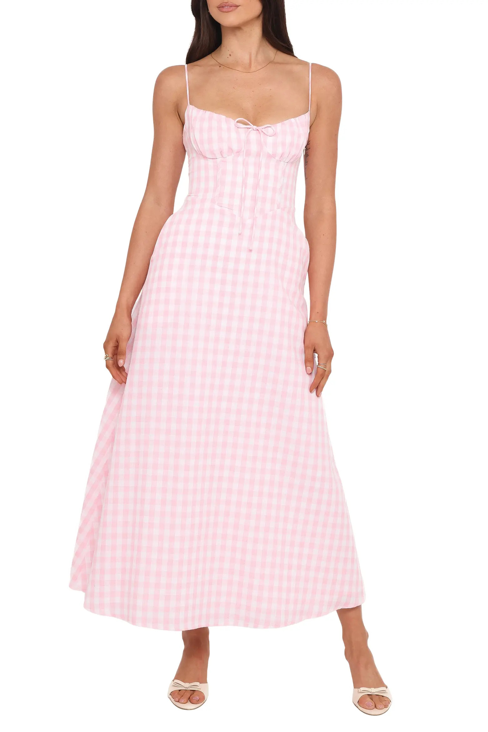 Tilbury Gingham Maxi Dress (Women) | Nordstrom | Nordstrom
