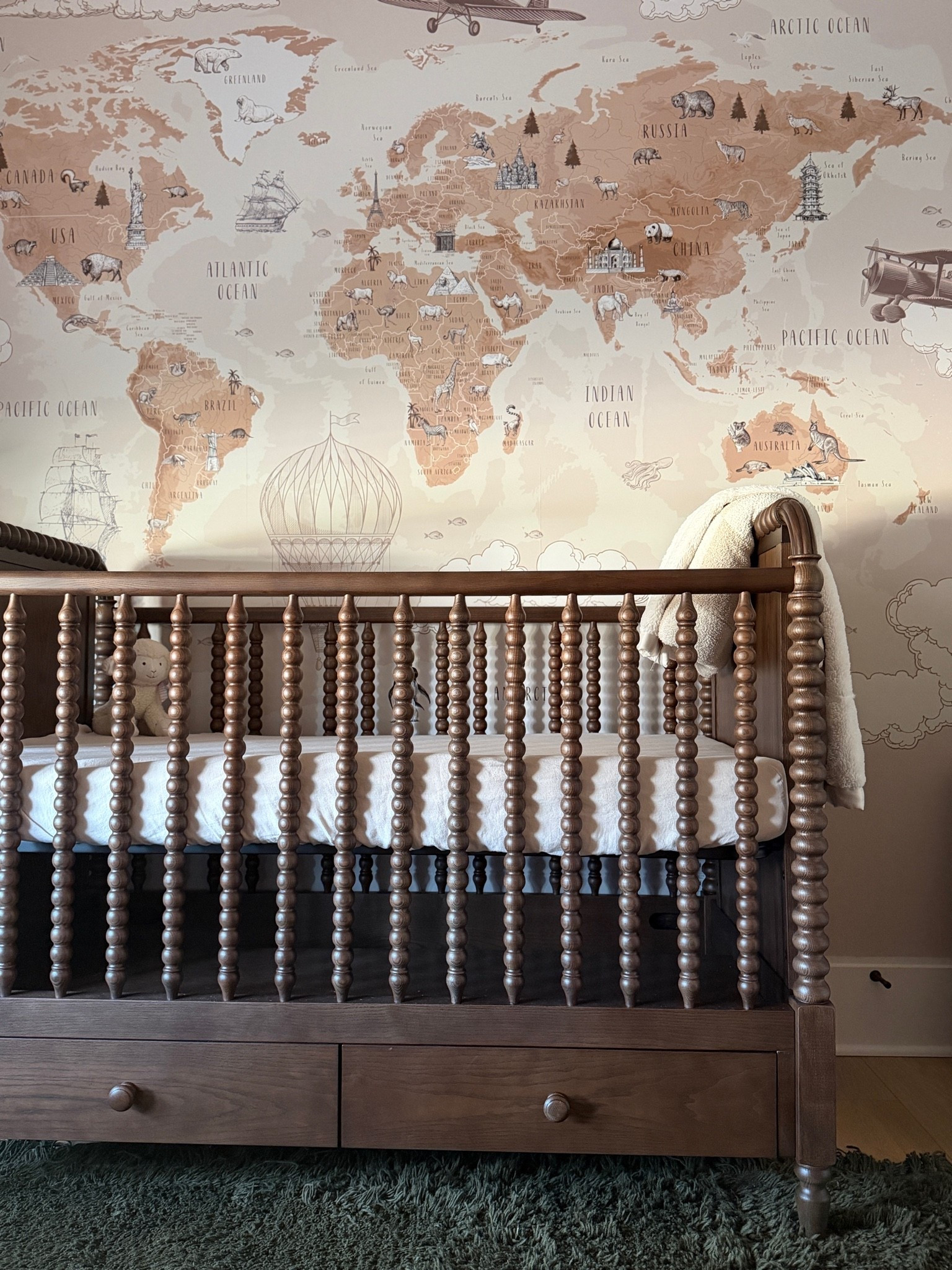 Baby girl or boy?! No idea but we got a gorgeous crib for either!

#LTKBump #LTKBaby #LTKHome
