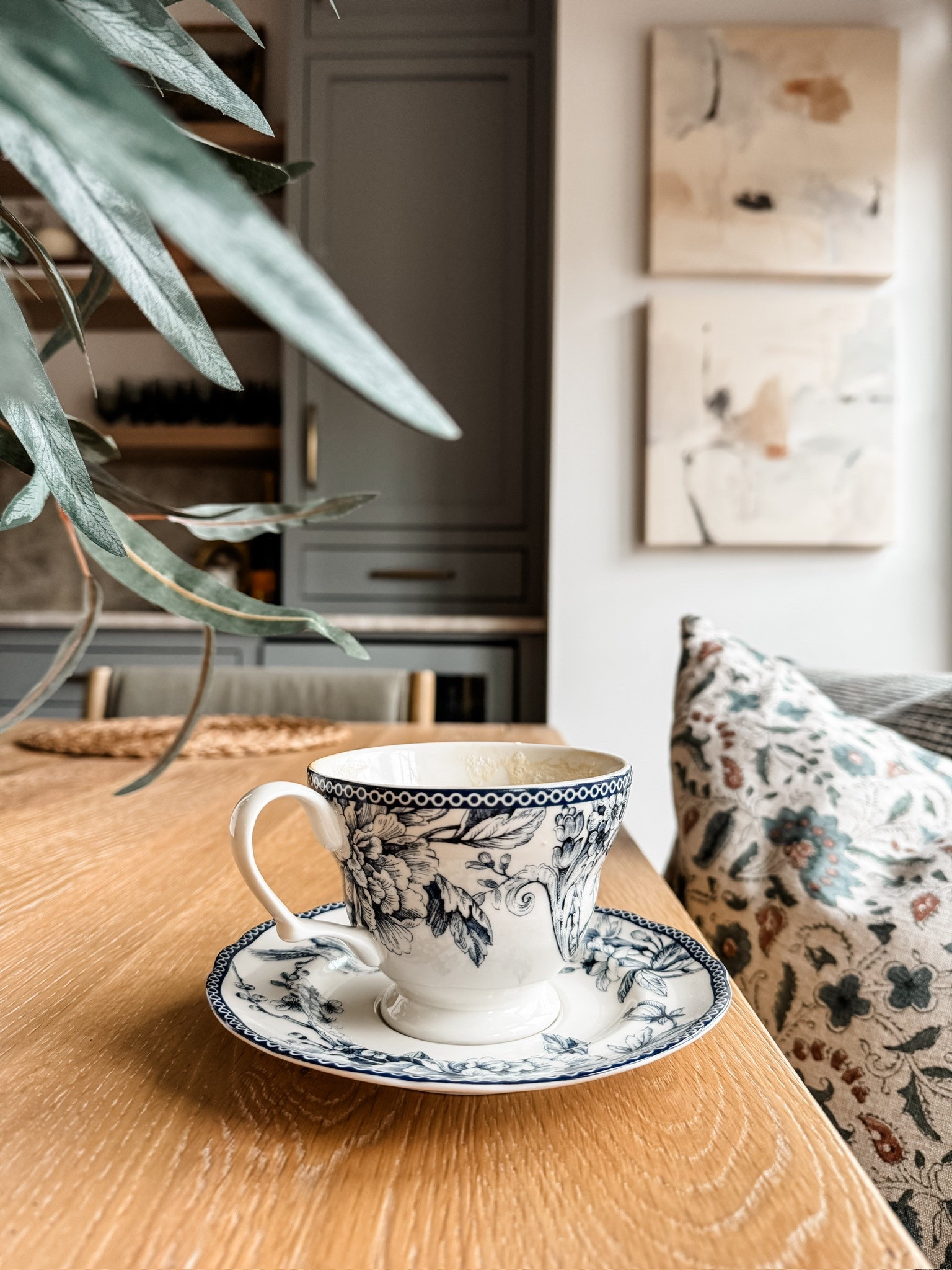 Adelaide Blue and White Footed Cup … curated on LTK