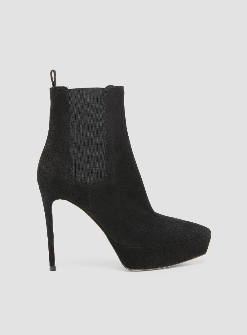 Need a pair of boots that instantly makes your fall and winter outfits look more polished? The Gianvito Rossi 120MM Suede Chelsea Boots combine luxe suede with a dramatic high-heel silhouette for an elevated take on a wardrobe classic. Gianvito Rossi is known for handcrafted Italian footwear and refined suede Chelsea styles. Perfect with skinny jeans, mini dresses, midi skirts, tailored coats, or leggings for an effortlessly sophisticated designer look. 

 #LTKxMadewell #LTKdayinmylife #LTKvlog