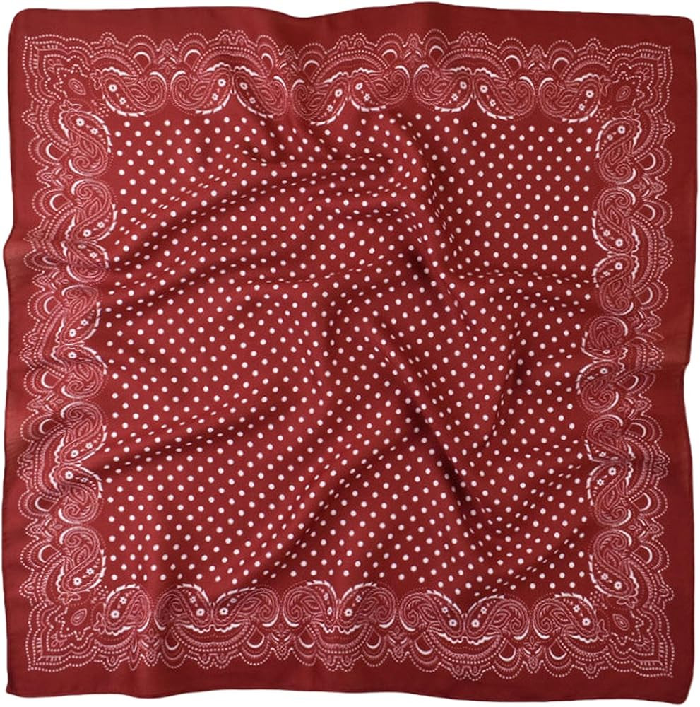 Head Scarf for Women Hair Bandanas Square Neck Scarves for Wrapping Sleeping Handbags Purse Scarf... | Amazon (US)