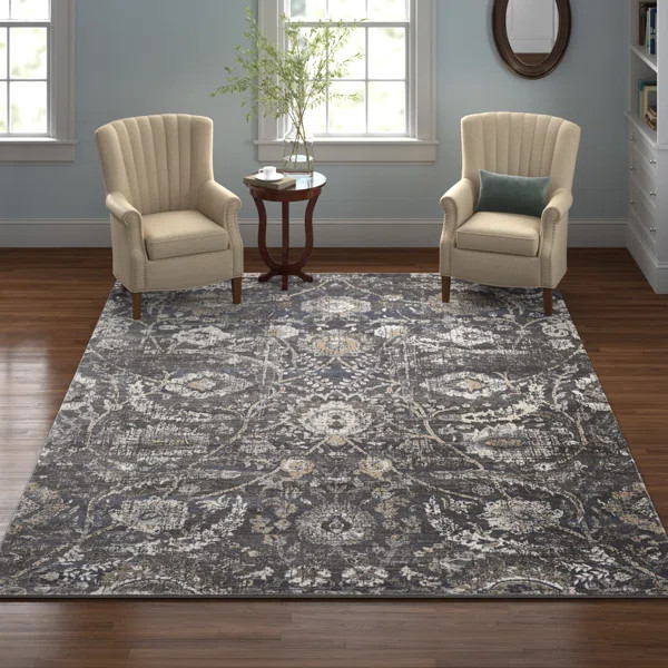 Paloalto Geometric White Area Rug | Wayfair North America