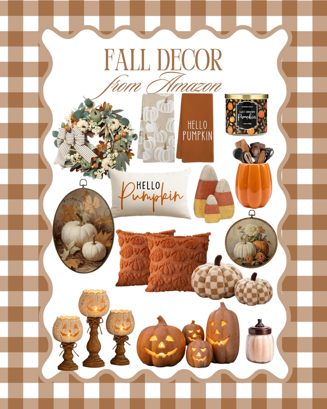 Get ready for fall with these cozy decor picks! Perfect for your home. 🍂🎃 

 #LTKSeasonal #LTKHome #LTKSaleAlert