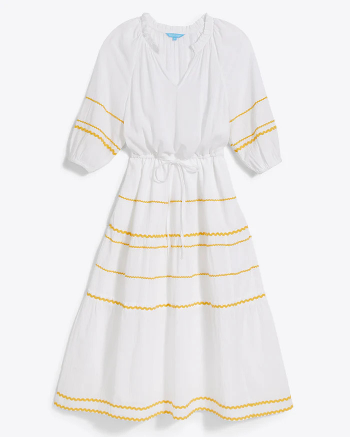 Martina Popover Ric Rac Dress | Draper James (US)