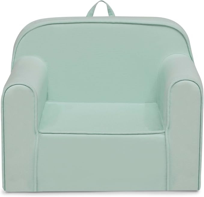 Delta Children Cozee Chair -Foam Kids Chair for Ages 18 Months and Up, Indigo | Amazon (US)