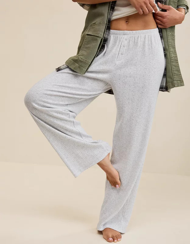 OVERSLEPT by Aerie Pointelle Pant | Aerie