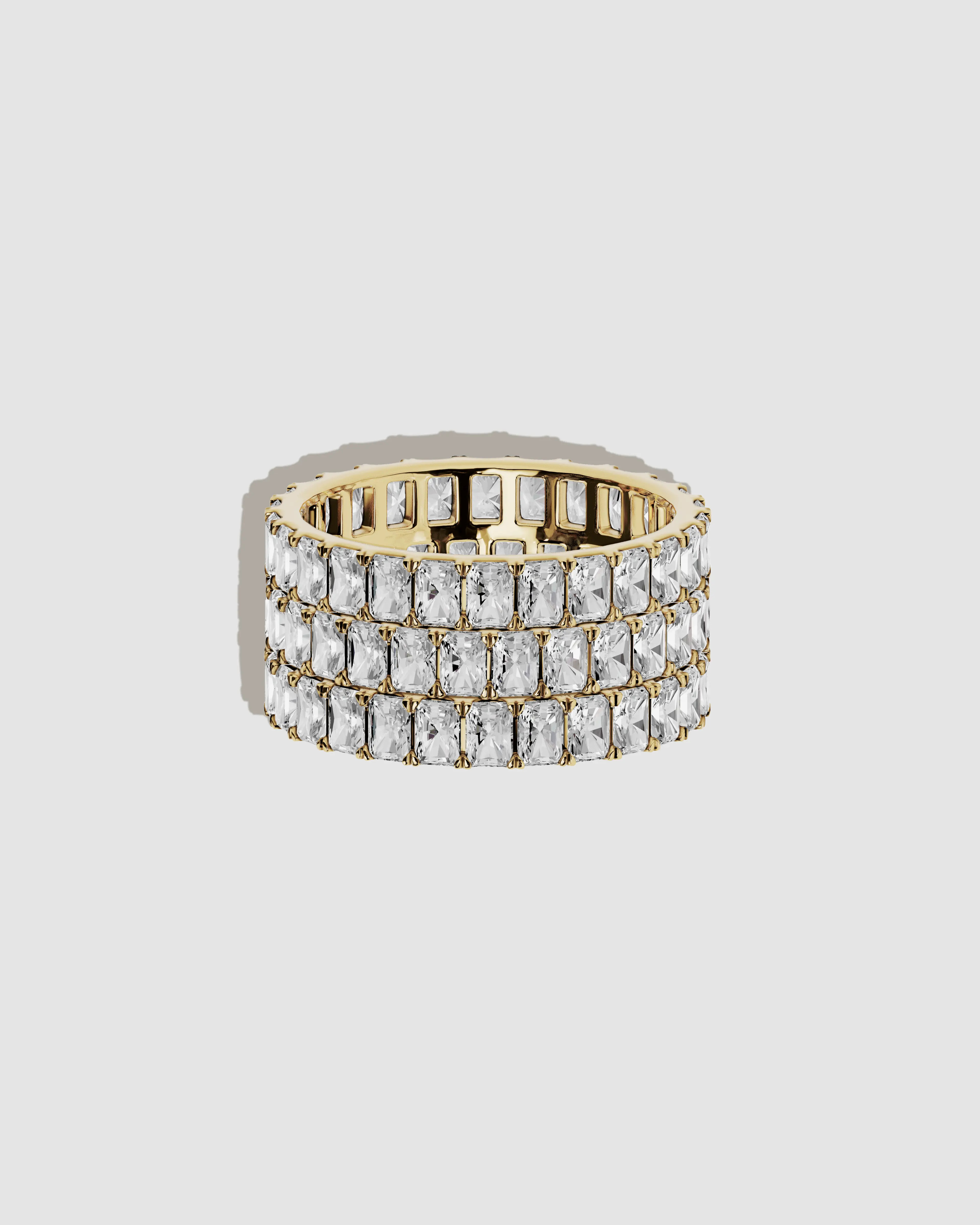 JF Lab - Radiant Cut Triple Row Eternity Band | Jennifer Fisher | Jennifer Fisher