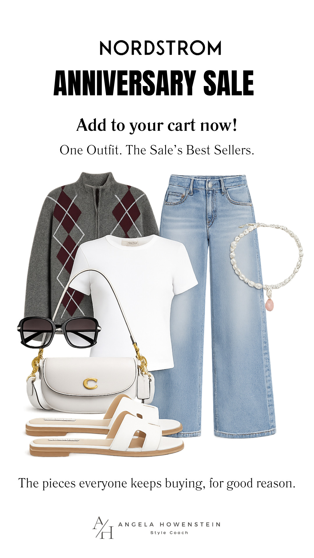 These are the Nordstrom Anniversary Sale pieces everyone keeps coming back for. From the Levi’s jeans to the classic white tee, cozy argyle sweater, and everyday accessories, these are versatile staples you’ll wear on repeat.

👩‍💻 LTK PRO TIPS
❤️ Heart = Support my posts ;-)
🔖 Save = Get sale & restock alerts for the things you love!
📋 Lists = Keep favorites organized (List ideas: Christmas, Birthdays, and Vacations!)
📲 Share = Send lists and products to a friend (or your daughters like me).
💬 Comment = Ask me anything, and I’ll answer. ;-) 

 #LTKootd #LTKOver40 #LTKSaleAlert