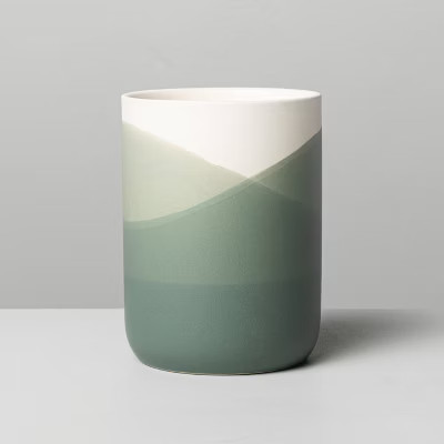 7.76oz Meadow Dipped Ceramic Candle - Hearth & Hand™ with Magnolia | Target